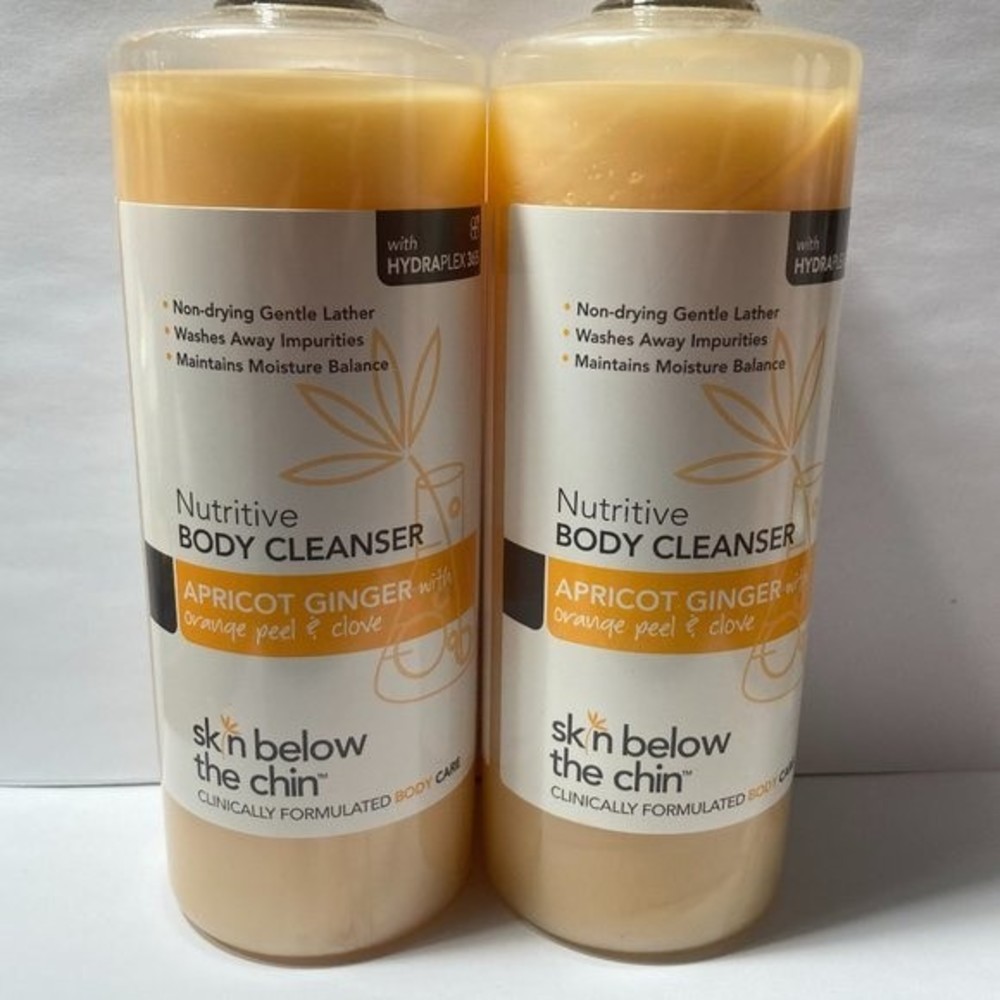 Nutritive Body Cleanser Apricot Ginger Skin Below